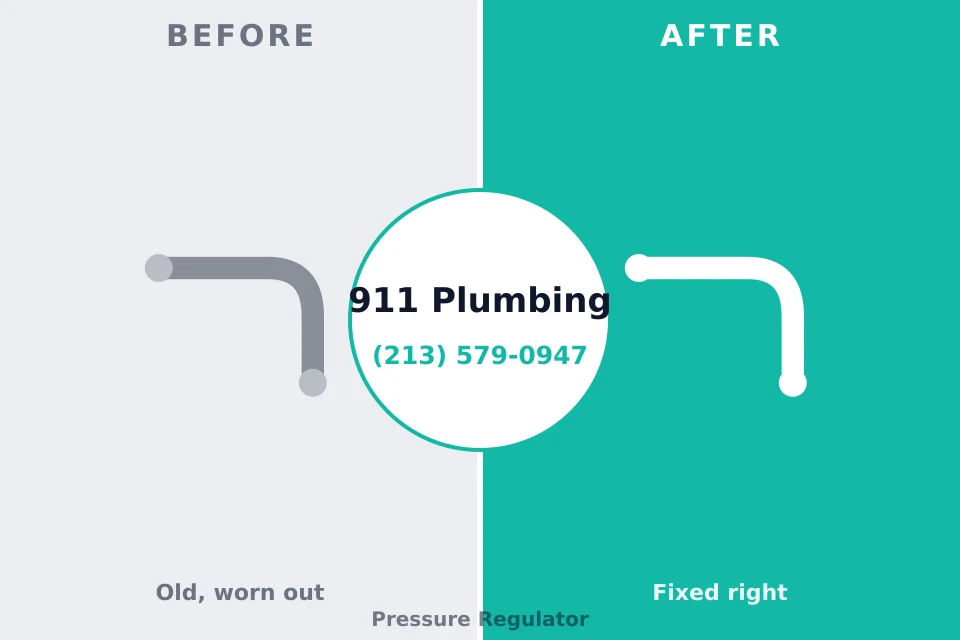 Before and after: plumbing repair Shelbyville, TN